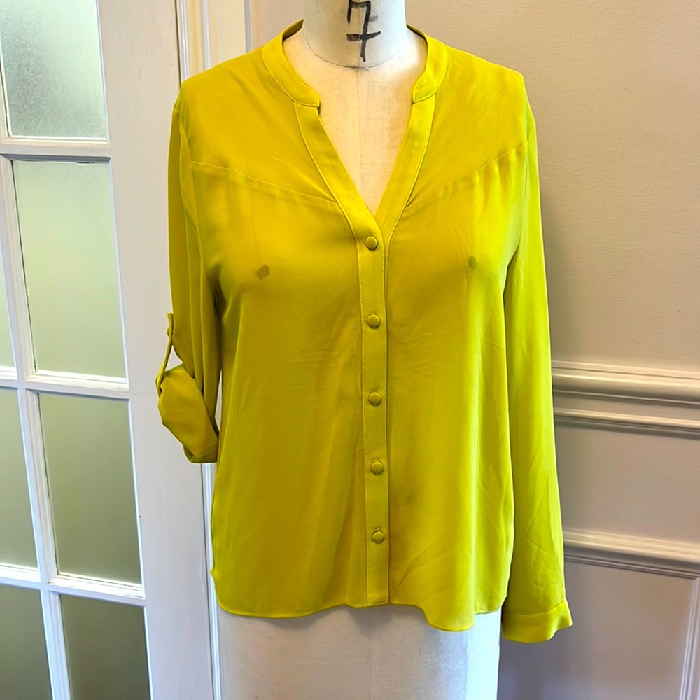 Lapis shear blouse
